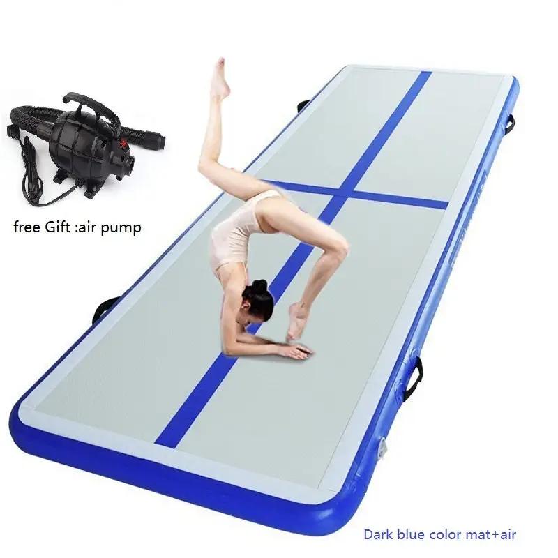 Inflatable Gymnastics Mat Yoga Mat Drawing Air Cushion Taekwondo Martial Arts Training - WILKYs