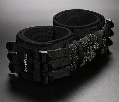 Innstar Adjustable Hip Ring Elastic Band Squat Resistance Rope Yoga Fitness Resistance Band Hip Elastic Ring - WILKYs