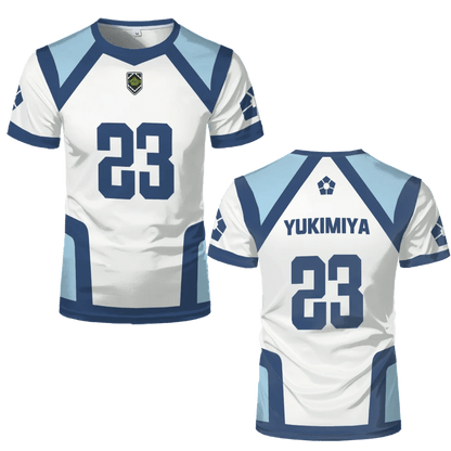 Japanese Anime Blue Lock Season 2 New Soccer Jersey T-shirt Women's Round Neck Sports Tops Children's Casual Short Sleeve Tshirt - WILKYs