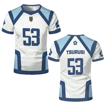 Japanese Anime Blue Lock Season 2 New Soccer Jersey T-shirt Women's Round Neck Sports Tops Children's Casual Short Sleeve Tshirt - WILKYs