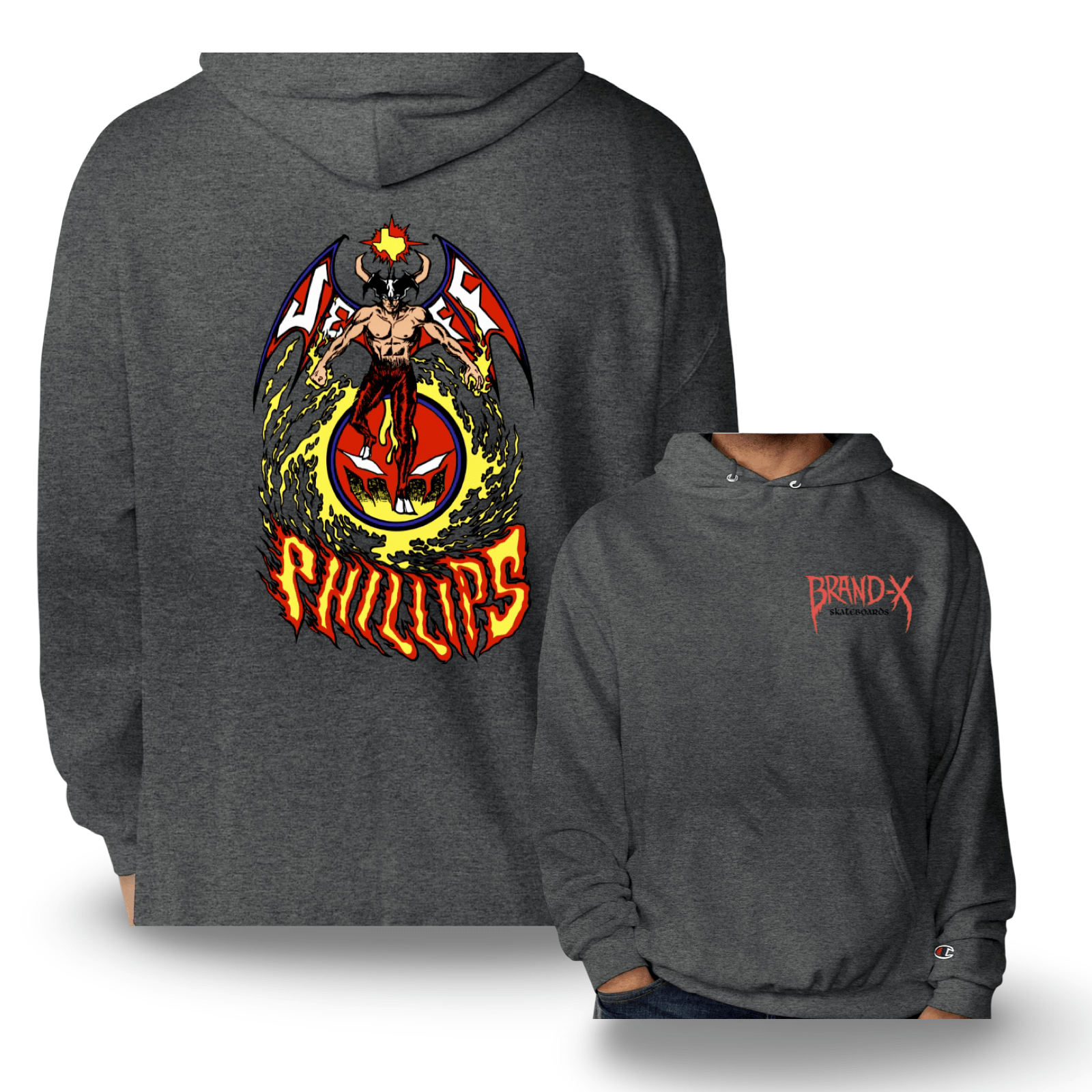 Jeff Phillips Devil Man BBC Shirt or Hoodie (PRE - ORDER, DECEMBER) - WILKYs