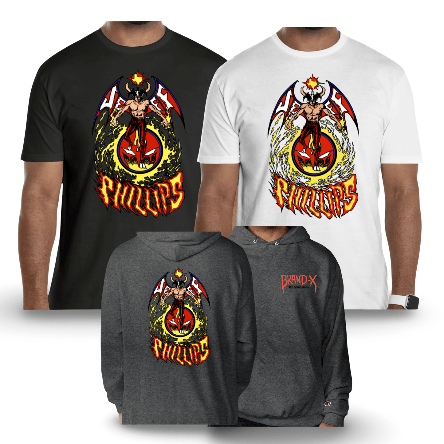 Jeff Phillips Devil Man BBC Shirt or Hoodie (PRE - ORDER, DECEMBER) - WILKYs
