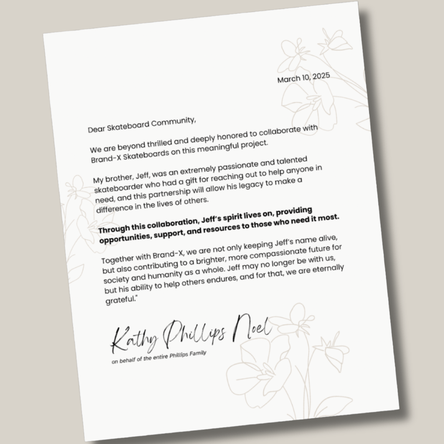 Jeff Phillips Lives Shirt or Hoodie – Support Youth Sports - WILKYs