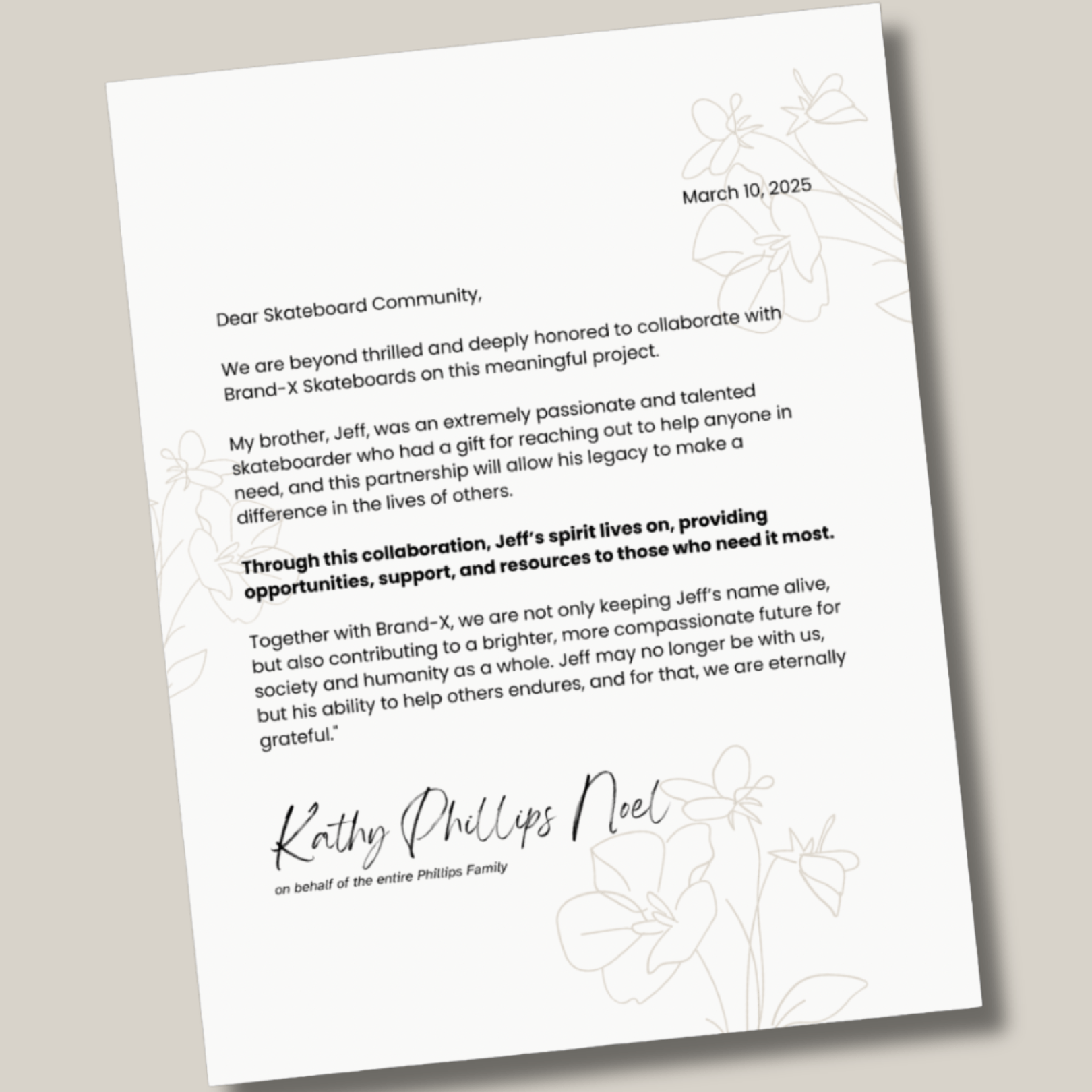 Jeff Phillips Lives Shirt or Hoodie – Support Youth Sports - WILKYs