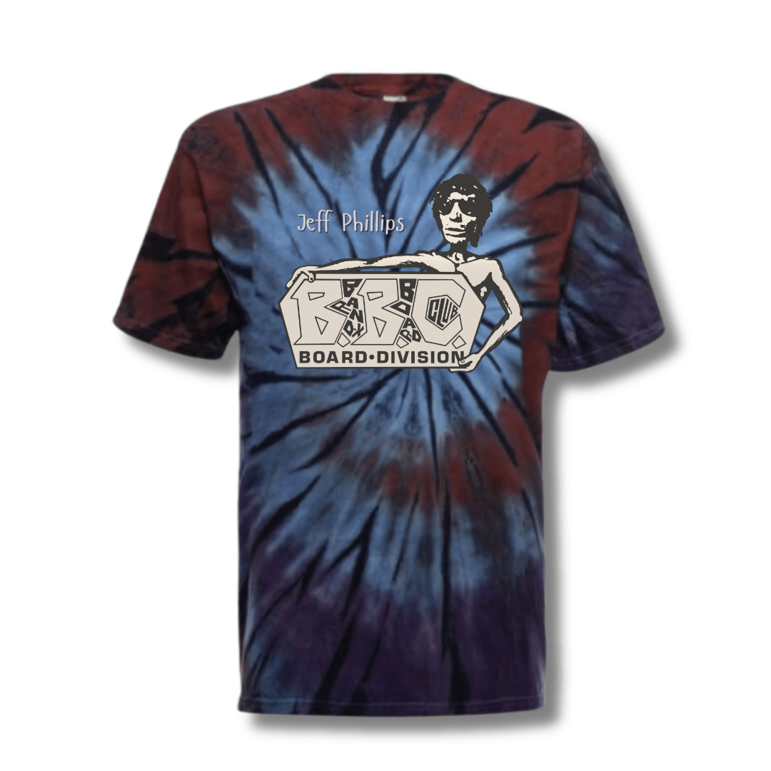 Jeff Phillips Tribute BBC TIE - DYE Shirt - WILKYs