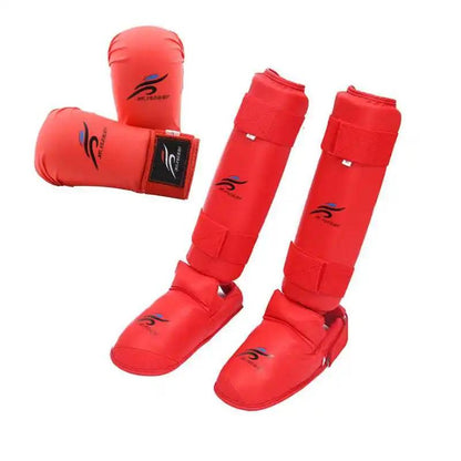 Karate Taekwondo Leg Guard Helmet Boxing Glove Protective Gear - WILKYs