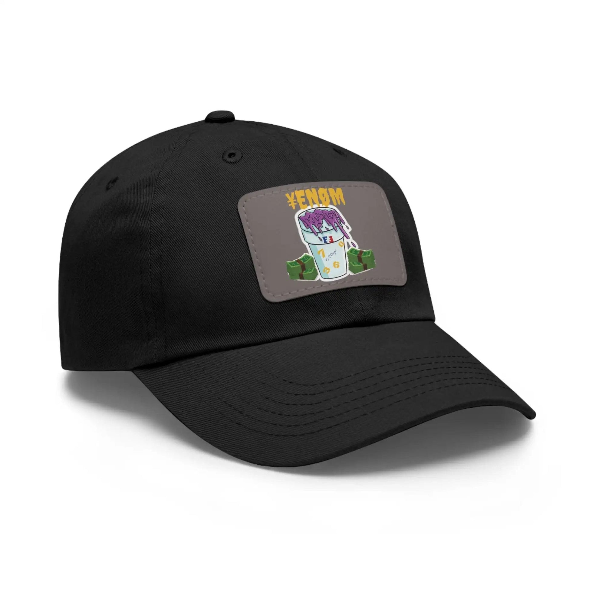 Keyan Dad Hat with Leather Patch (Rectangle) - WILKYs