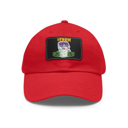 Keyan Dad Hat with Leather Patch (Rectangle) - WILKYs