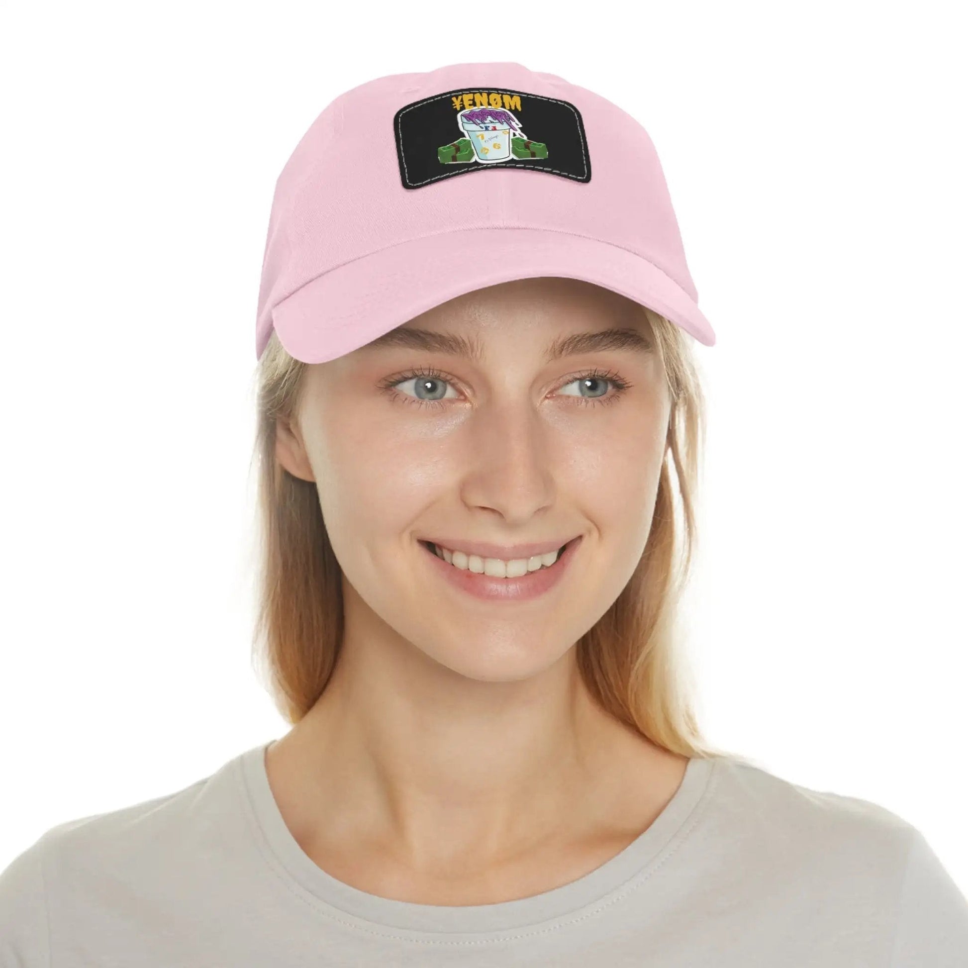 Keyan Dad Hat with Leather Patch (Rectangle) - WILKYs