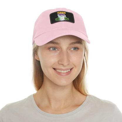 Keyan Dad Hat with Leather Patch (Rectangle) - WILKYs