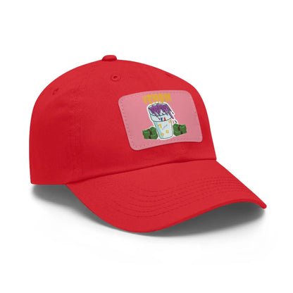 Keyan Dad Hat with Leather Patch (Rectangle) - WILKYs