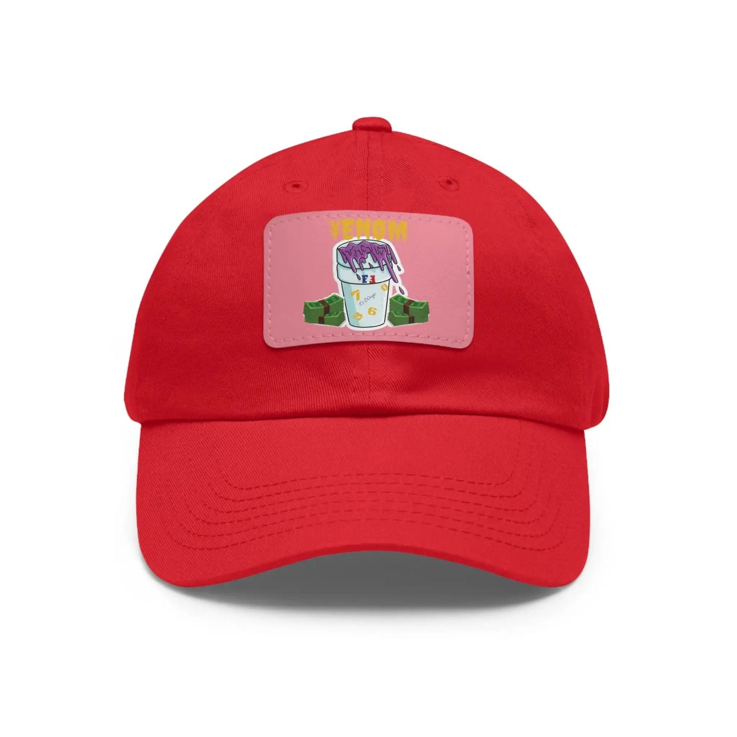 Keyan Dad Hat with Leather Patch (Rectangle) - WILKYs