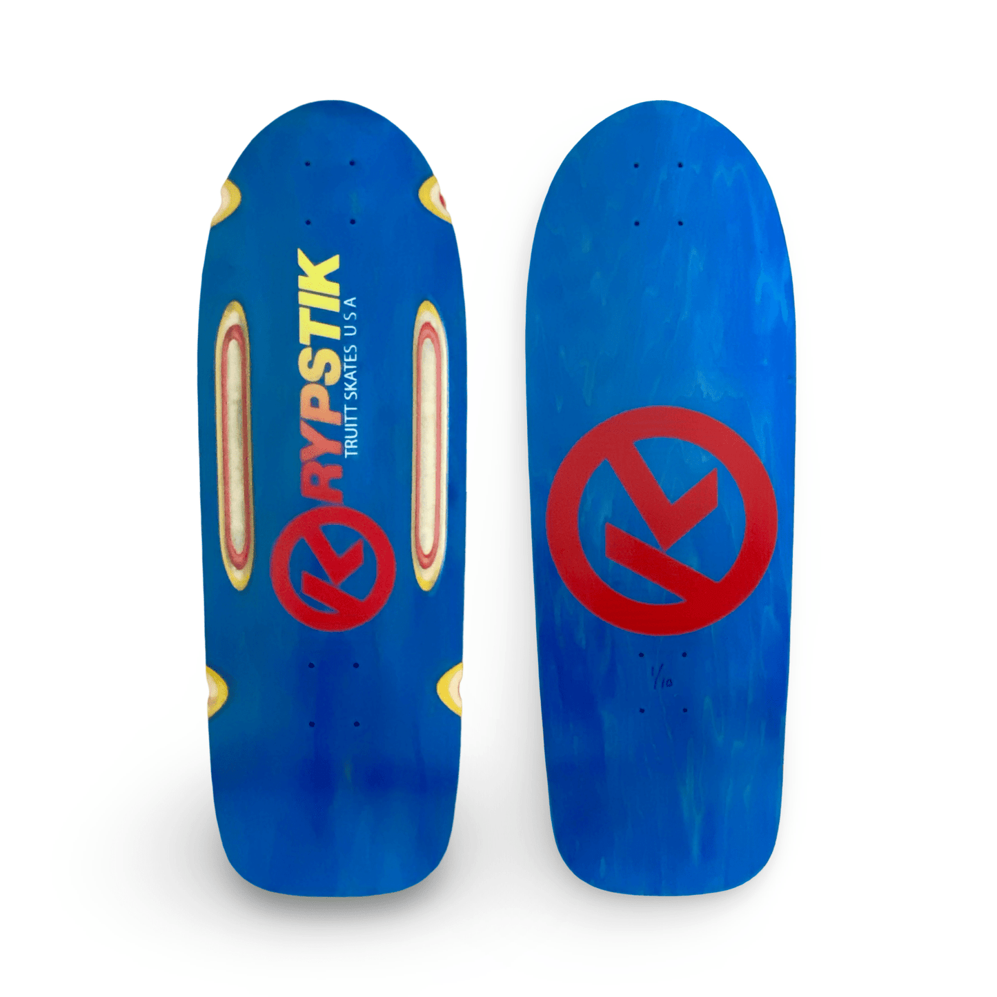 Krypstik Routed 10”x30” Limited Edition Deck HAND - PAINTED (PRE - ORDER, APRIL 2026) - WILKYs