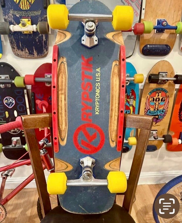 Krypstik Routed 10”x30” Limited Edition Deck HAND - PAINTED (PRE - ORDER, APRIL 2026) - WILKYs