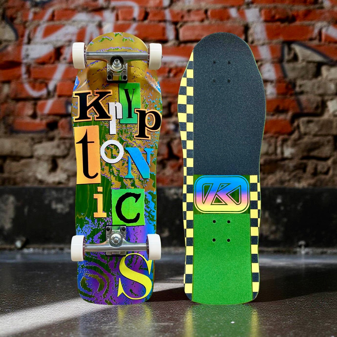 Kryptonics Ransom LIMITED EDITION 10.1"x30" HAND PAINTED Complete (1 of 3) - WILKYs