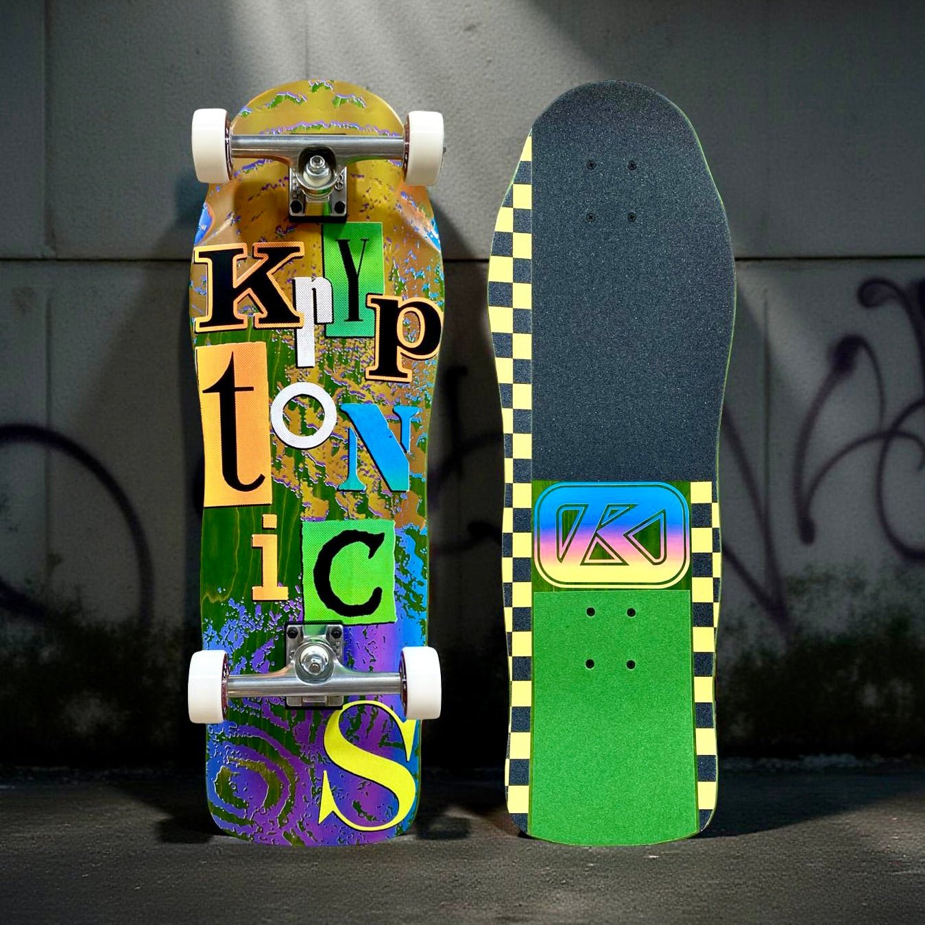 Kryptonics Ransom LIMITED EDITION 10.1"x30" HAND PAINTED Complete (1 of 3) - WILKYs