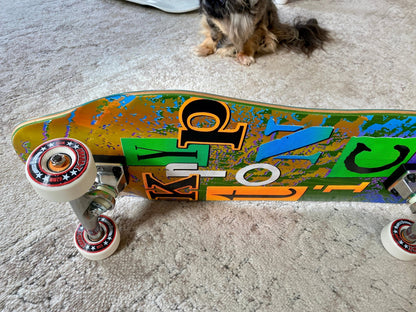 Kryptonics Ransom LIMITED EDITION 10.1"x30" HAND PAINTED Complete (1 of 3) - WILKYs