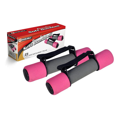 Ladies Dumbbell Home Exercise Fitness Equipment Gym Aerobics A Pair Of Foam Dumbbells - WILKYs