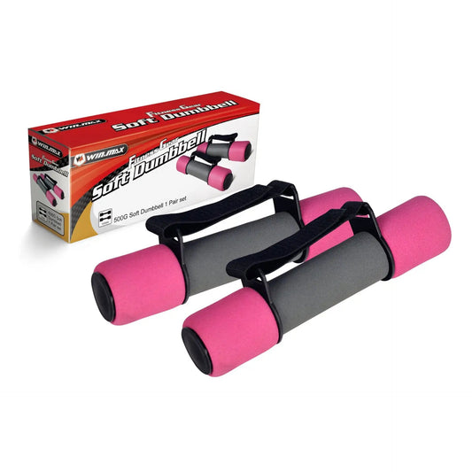 Ladies Dumbbell Home Exercise Fitness Equipment Gym Aerobics A Pair Of Foam Dumbbells - WILKYs