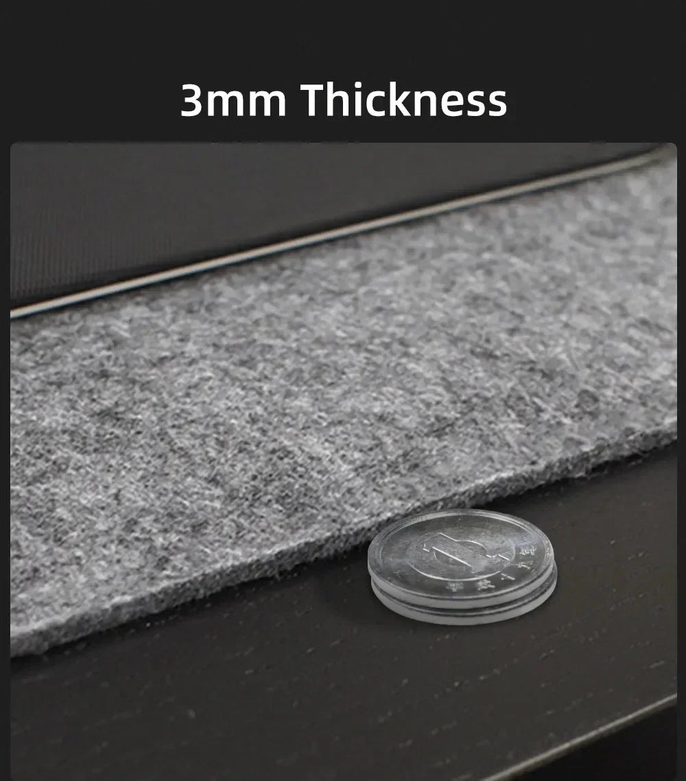 Large Size Wool Felt Mouse Pad Office Computer Desk Protector Mat Table Laptop Cushion Non-slip Gaming Accessories Keyboard Mat - WILKYs