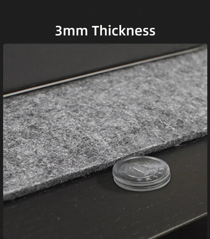 Large Size Wool Felt Mouse Pad Office Computer Desk Protector Mat Table Laptop Cushion Non-slip Gaming Accessories Keyboard Mat - WILKYs