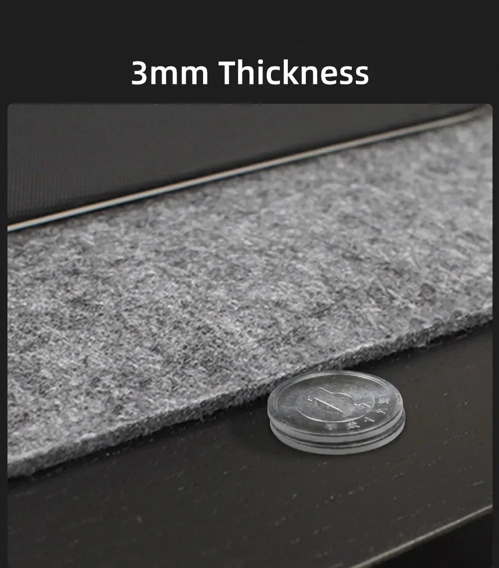 Large Size Wool Felt Mouse Pad Office Computer Desk Protector Mat Table Laptop Cushion Non-slip Gaming Accessories Keyboard Mat - WILKYs