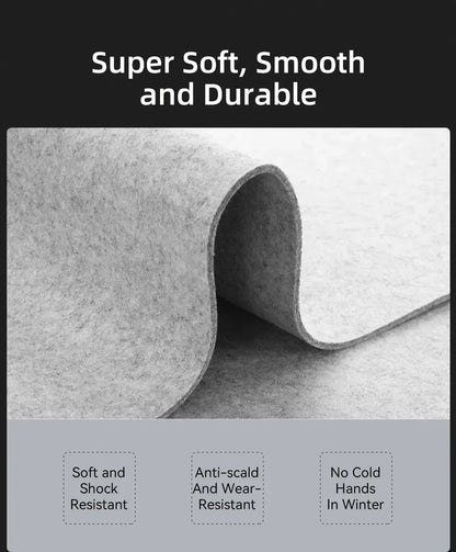 Large Size Wool Felt Mouse Pad Office Computer Desk Protector Mat Table Laptop Cushion Non-slip Gaming Accessories Keyboard Mat - WILKYs