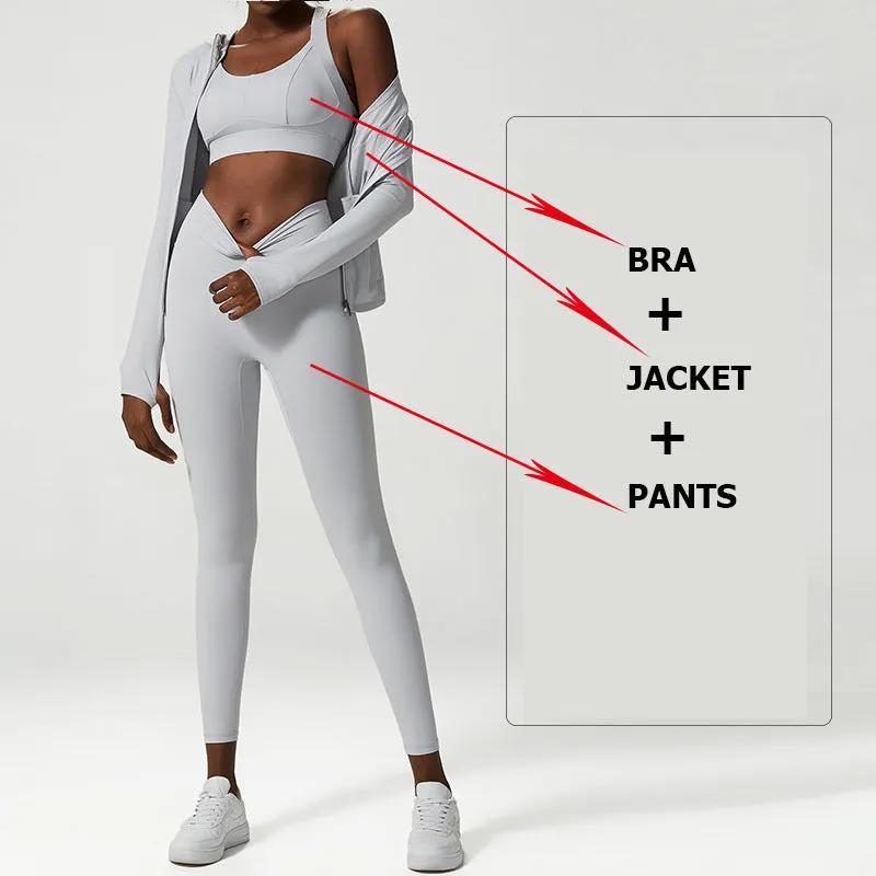 Large Yoga Suit Fitness Women - WILKYs