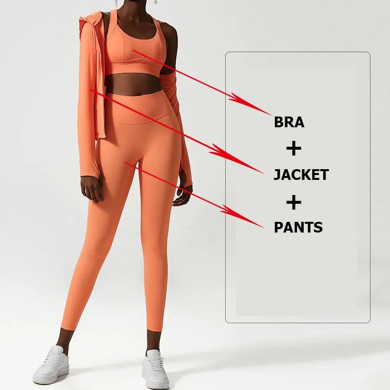 Large Yoga Suit Fitness Women - WILKYs