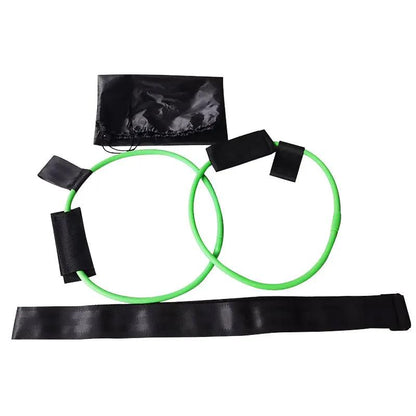 Latex Material Yoga Fitness Belt Foot Pedal Tension Rope Home Exercise Fitness Equipment Home Workout Resistance Bands - WILKYs