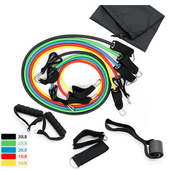 Latex Resistance Bands Workout Exercise Yoga Crossfit Fitness Tubes Pull Rope Fitness Exercise Equipment Tool - WILKYs