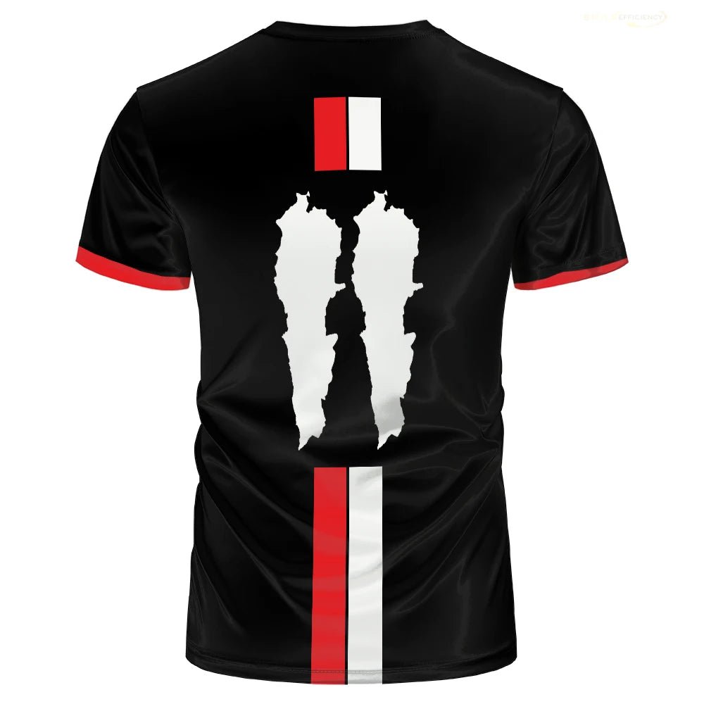 Lebanon Football Jersey – Men’s & Kids’ Lightweight Sports Tee with Lebanese Flag - WILKYs