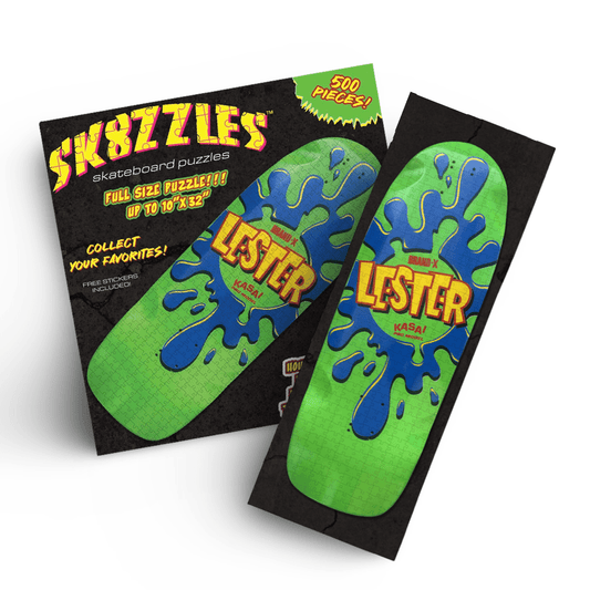 Lester Kasai Sk8zzle Skateboard Puzzle 12"x34" - WILKYs
