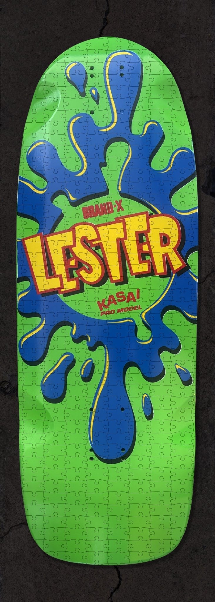 Lester Kasai Sk8zzle Skateboard Puzzle 12"x34" - WILKYs