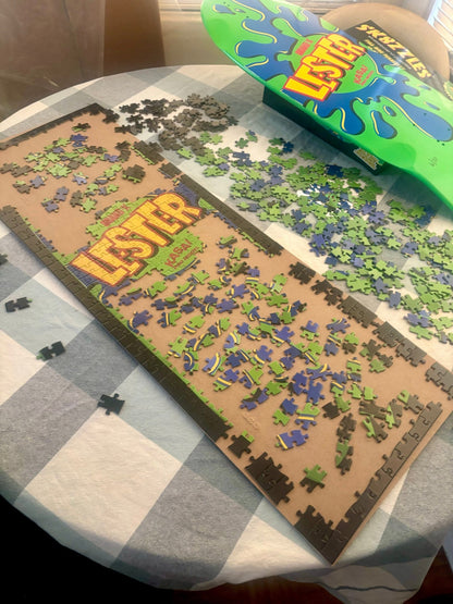 Lester Kasai Sk8zzle Skateboard Puzzle 12"x34" - WILKYs