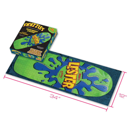 Lester Kasai Sk8zzle Skateboard Puzzle 12"x34" - WILKYs
