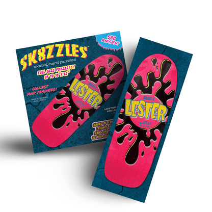 Lester Kasai Sk8zzle Skateboard Puzzle 12"x34" - WILKYs