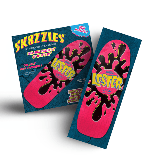 Lester Kasai Sk8zzle Skateboard Puzzle 12"x34" - WILKYs