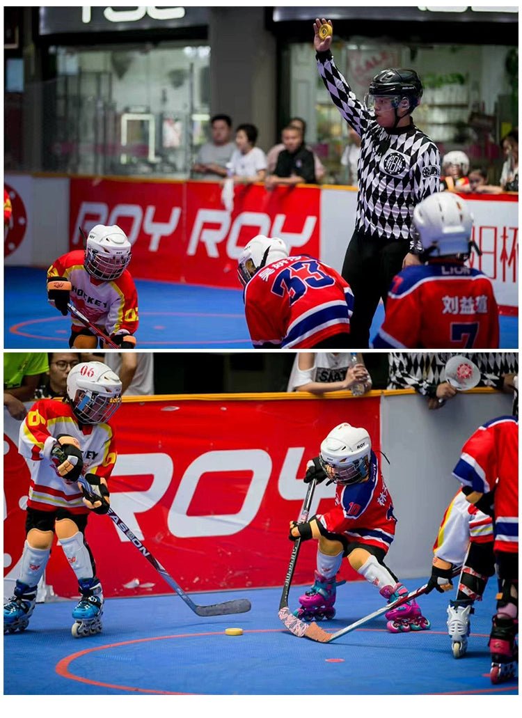 Leyi Roy Real Ice on Land Dry Land Ice Hockey Hockey Hockey Ball Competition Practice Ball Flat Ball Cake - WILKYs