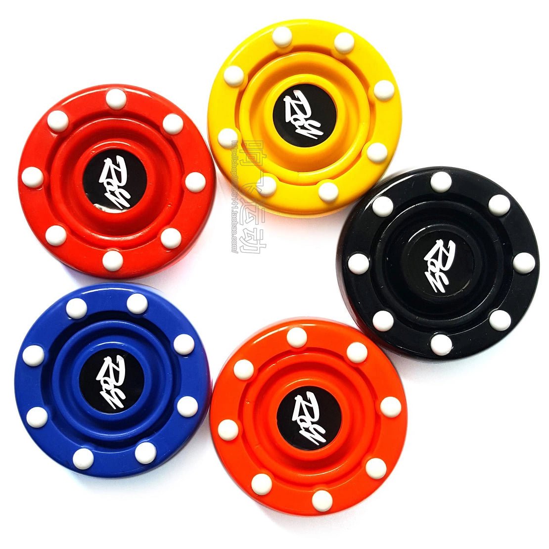 Leyi Roy Real Ice on Land Dry Land Ice Hockey Hockey Hockey Ball Competition Practice Ball Flat Ball Cake - WILKYs