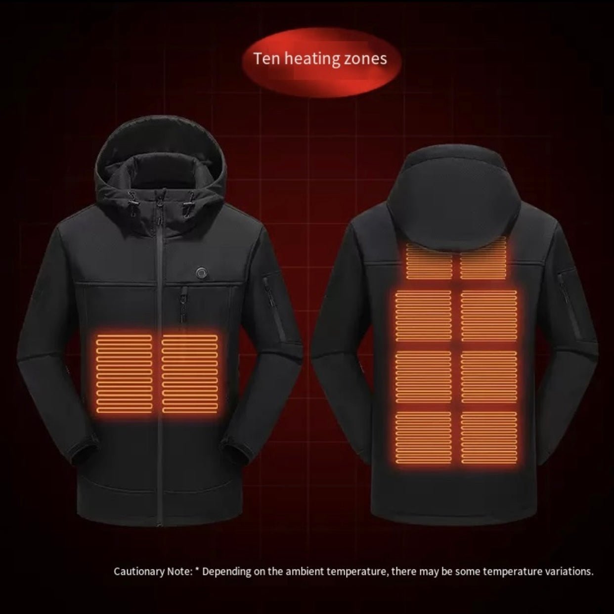 LITEGUEST 10 - Zone Softshell Heated Jacket – USB Winter Jacket - WILKYs