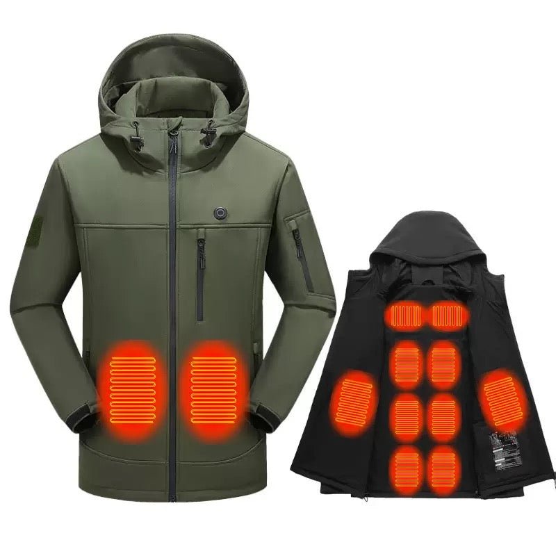LITEGUEST 10 - Zone Softshell Heated Jacket – USB Winter Jacket - WILKYs