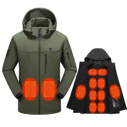 LITEGUEST 10 - Zone Softshell Heated Jacket – USB Winter Jacket - WILKYs