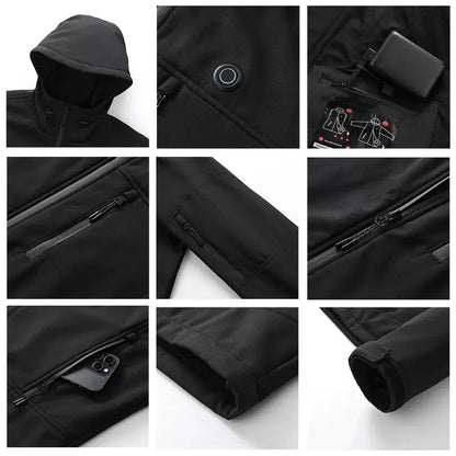 LITEGUEST 10 - Zone Softshell Heated Jacket – USB Winter Jacket - WILKYs