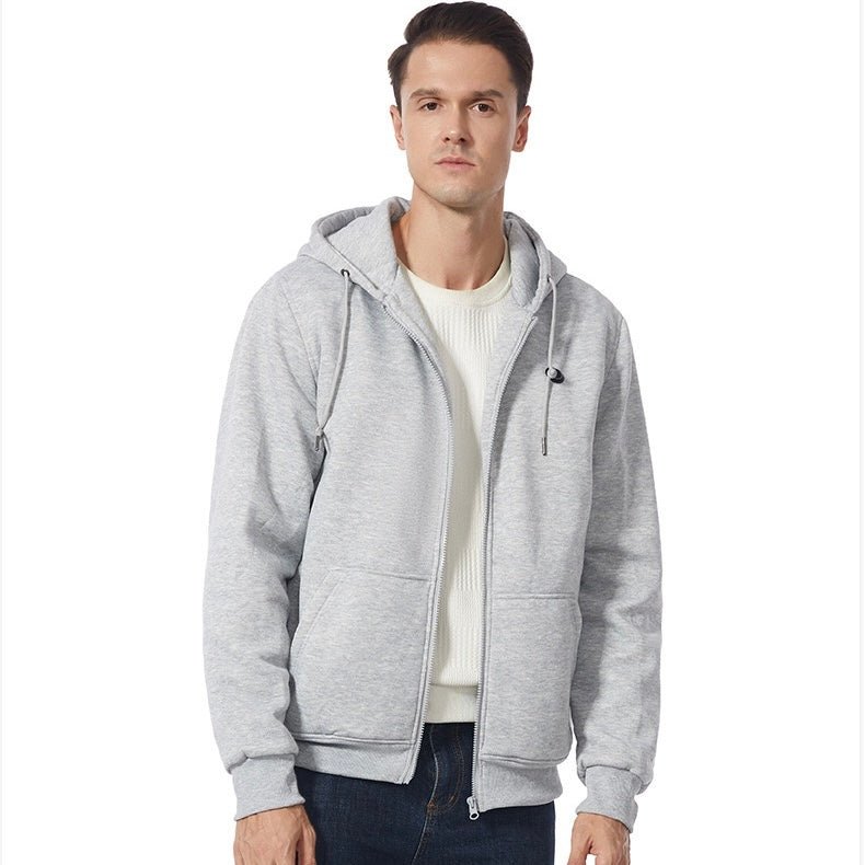 LITEGUEST 5 - Zone USB Heated Hoodie Heated Zip - up Hooded Sweatshirt - WILKYs