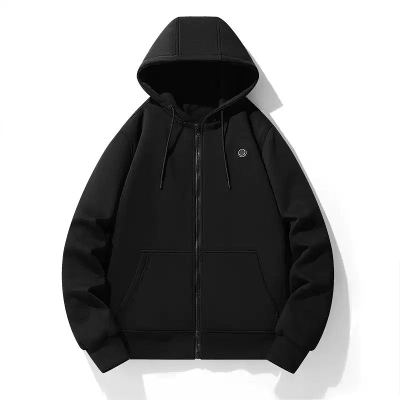 LITEGUEST 5 - Zone USB Heated Hoodie Heated Zip - up Hooded Sweatshirt - WILKYs