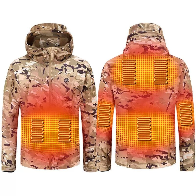 LITEGUEST 7 - Zone Heated Camo Jacket | USB Powered Winter Hunting Gear - WILKYs
