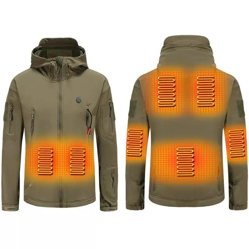 LITEGUEST 7 - Zone Heated Camo Jacket | USB Powered Winter Hunting Gear - WILKYs