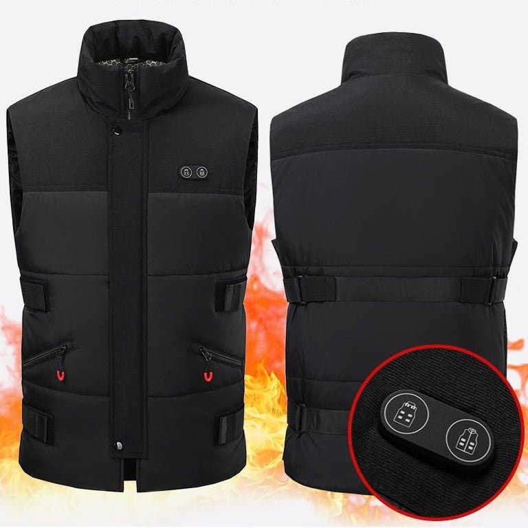 LITEGUEST 8-Zone Heated Vest – Dual Control & Adjustable Fit - WILKYs