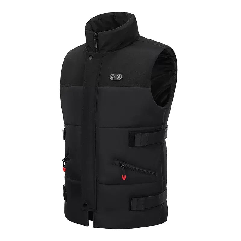 LITEGUEST 8-Zone Heated Vest – Dual Control & Adjustable Fit - WILKYs